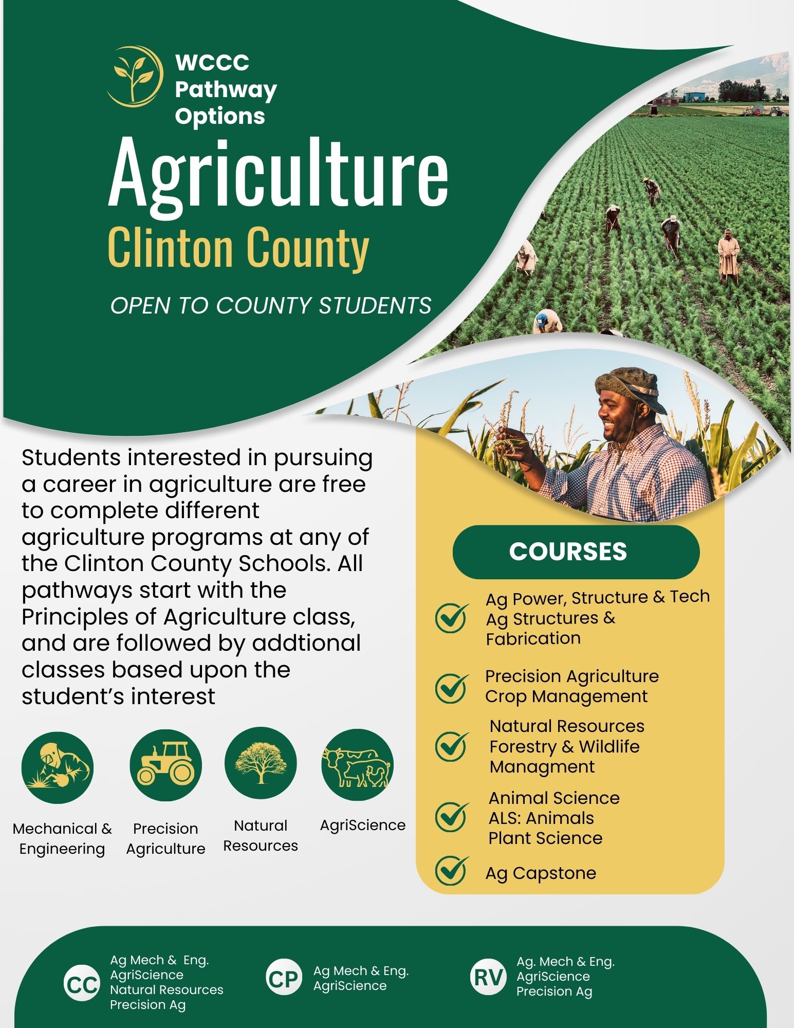 Agriculture Program Flyer